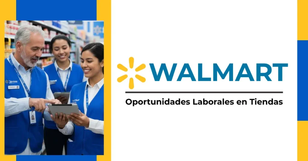 Walmart: oportunidades laborales en tiendas