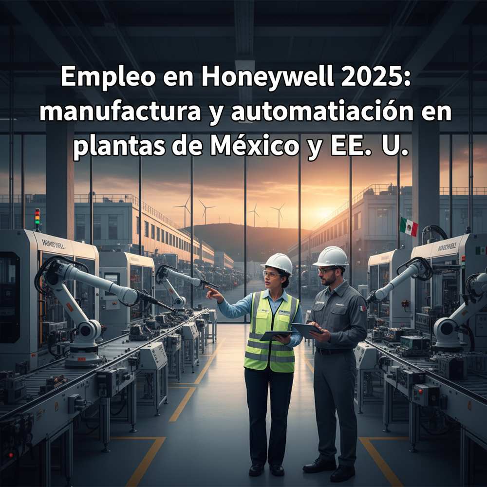 Empleo en Honeywell 2025: manufactura y automatización en plantas de México y EE. UU.