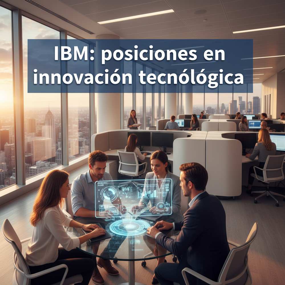 IBM: posiciones en innovación tecnológica