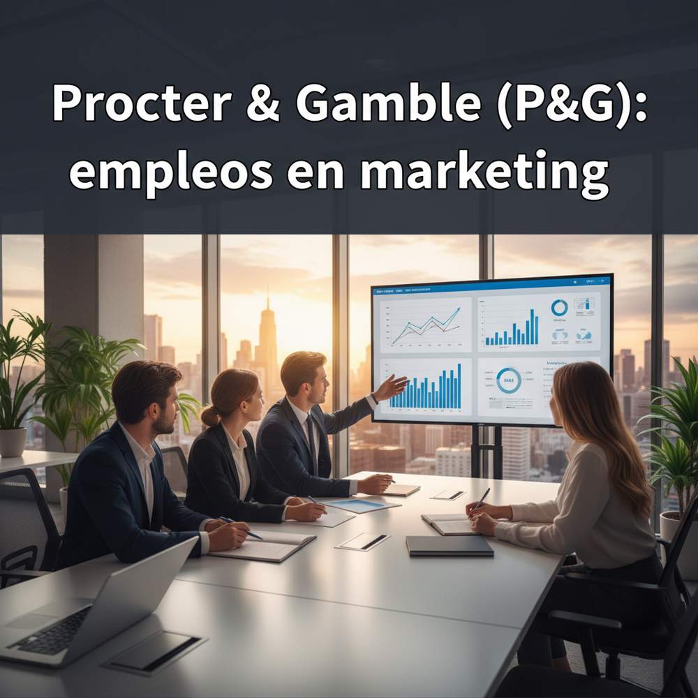 Procter & Gamble (P&G): empleos en marketing